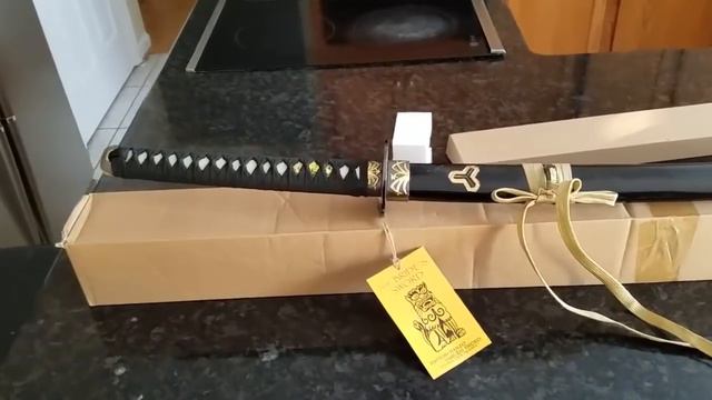HATTORI HANZO KILL BILL SWORD UNBOXING