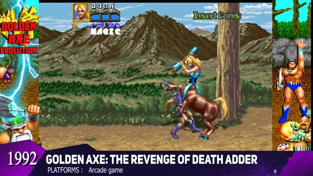 The Evolution & History of Golden Axe Games 1989 -2008 ( 4k upscaled ) ゴールデンアックス смотреть онлайн