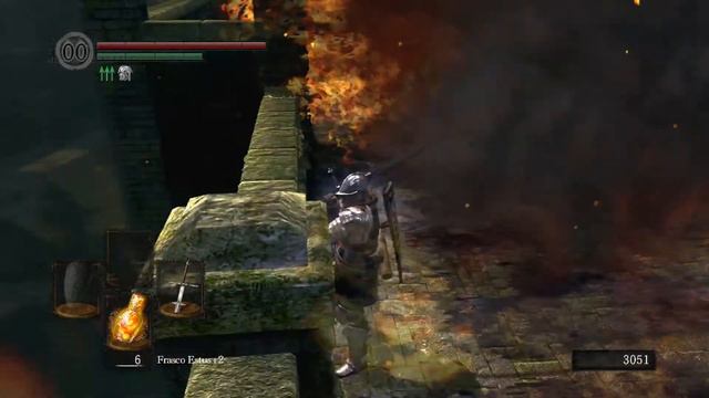 Dark Souls [Matando al dragon rojo del puente] смотреть онлайн