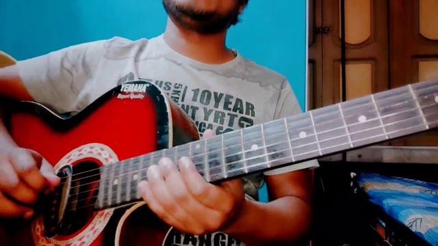Prithibi Hariye Gelo | Guru Dakshina | Guitar Chords & Solo lesson смотреть онлайн