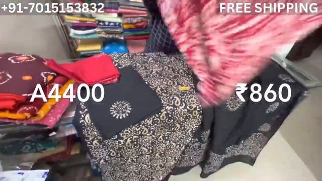 100% Pure Cotton Bandhej & Batik Suits| Online Shopping| COD Available| Free Shipping| Beautiful смотреть онлайн