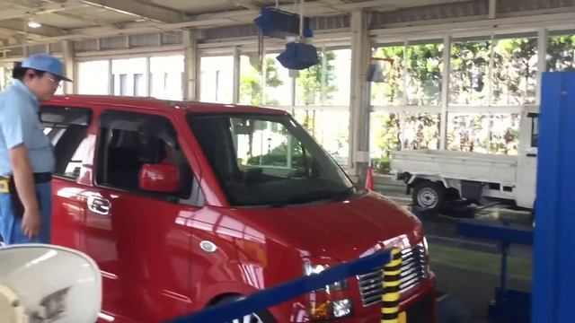 Suzuki Wagon RR turbo fazendo shaken смотреть онлайн