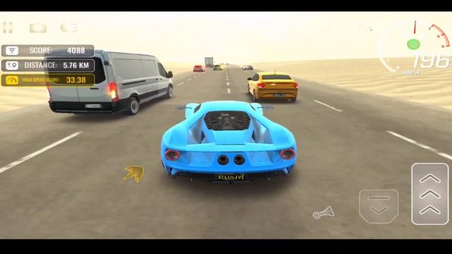 Ford GT Car racing in city highway || traffic racer pro || mobile gameplay смотреть онлайн