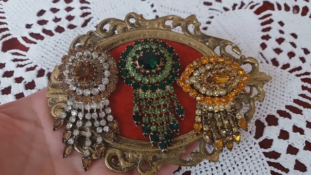 Винтажные броши из моей коллекции!Броши-водопады!!!!ЧАСТЬ2 смотреть онлайн