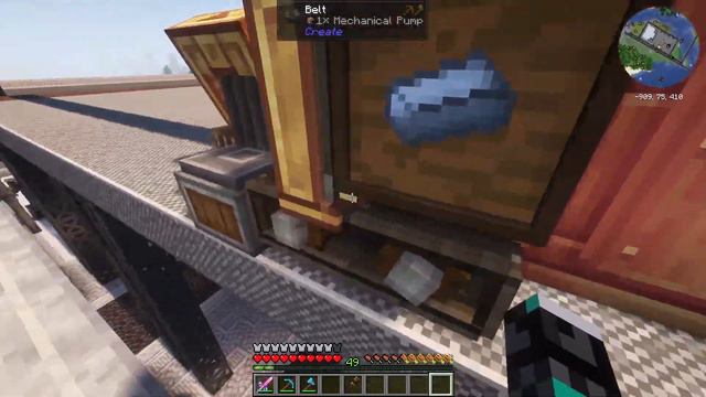 How I AUTOMATED ORES with the Create Mod in Minecraft! смотреть онлайн