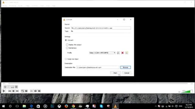 how to convert audio file to video format via vlc media player 2016 YouTube смотреть онлайн