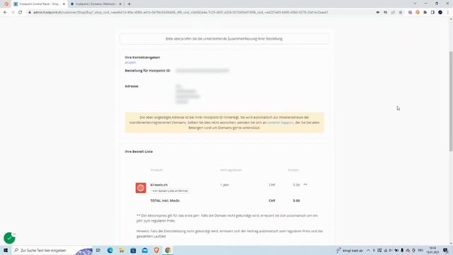 Wie registriere ich eine Domain bei Hostpoint смотреть онлайн