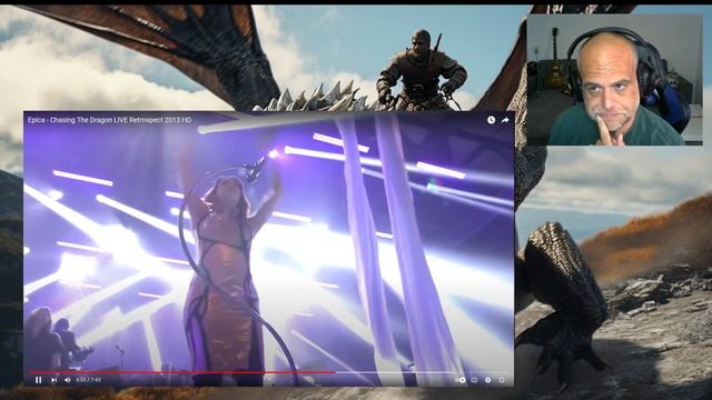 Very first REACTION | EPICA - Chasing The Dragon | This is not what I expected at all! смотреть онлайн