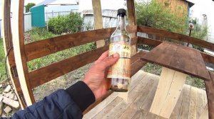 ✔️ Как построить беседку. Беседка своими руками за 1 день!