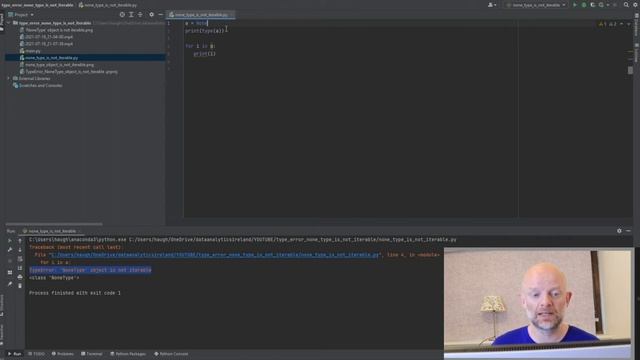 How to Fix TypeError: NoneType Object is not iterable смотреть онлайн