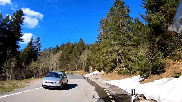 Motorradtour über die Ibergeregg, Honda XL 700 Transalp, Biking in Switzerland смотреть онлайн