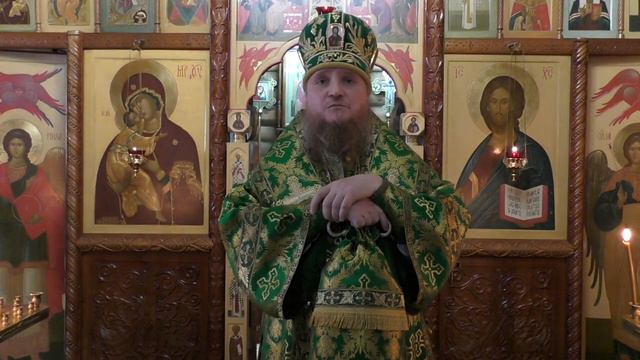 Проповедь в Вербное воскресение смотреть онлайн