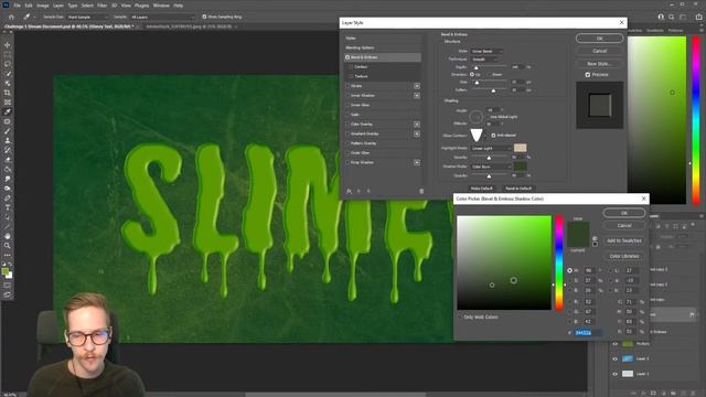 Slimy Text | Photoshop Typography Challenge | Adobe Creative Cloud смотреть онлайн
