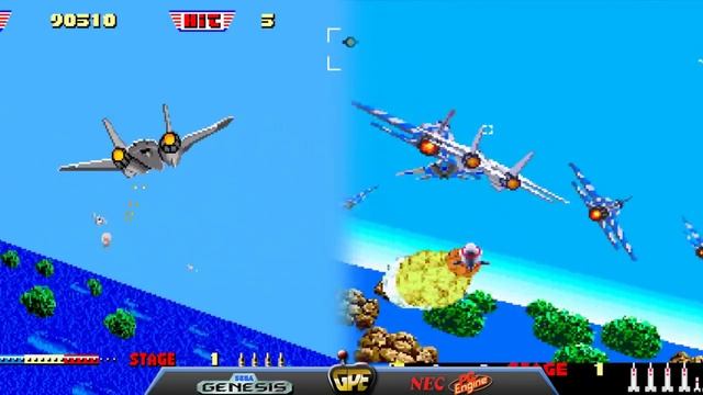 Sega Genesis Vs PC Engine - After Burner II смотреть онлайн