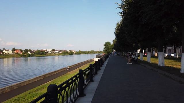 Степана Разина набережная. 27.07.2021 год. Тверь. смотреть онлайн