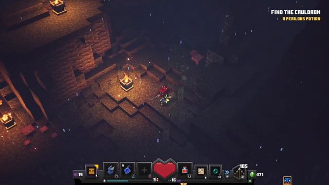 Litty Minecraft dungeons with the man Angel смотреть онлайн