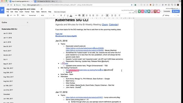 Kubernetes-SIG-CLI-01-31-2018 смотреть онлайн