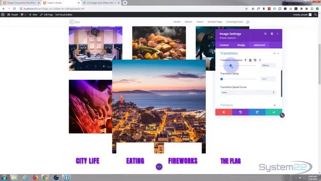 Divi Theme Hover Effects Image Swap Zoom Effect ? смотреть онлайн