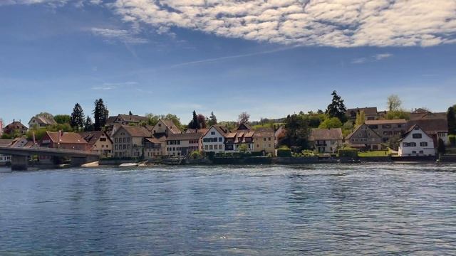 Stein Am Rhein walking tour 4K - A charming small town in Switzerland смотреть онлайн