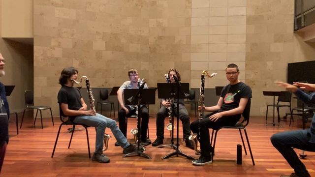 Bass Clarinet Quartet Masterclass смотреть онлайн