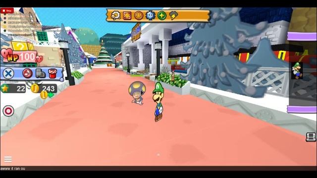 Roblox-New Paper Mario Roleplay #10- Coin Rush! смотреть онлайн