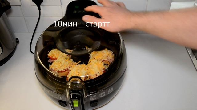 Аэрофритюрница Tefal Actifry 2 in 1 Горячие бутерброды смотреть онлайн