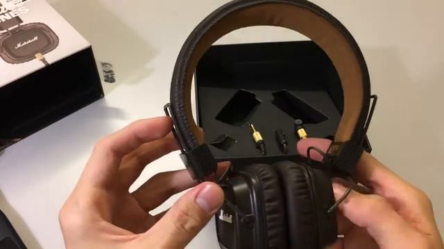 Marshall Major II Headphones Unboxing смотреть онлайн