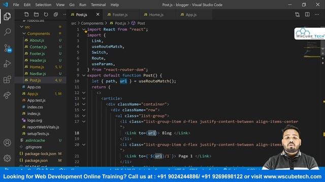 Stateful and Stateless Component in React JS | React JS Tutorial for Beginners #44 смотреть онлайн