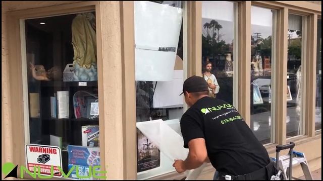 NU-VUE Window Films: Graffiti Film Removal Showcase смотреть онлайн