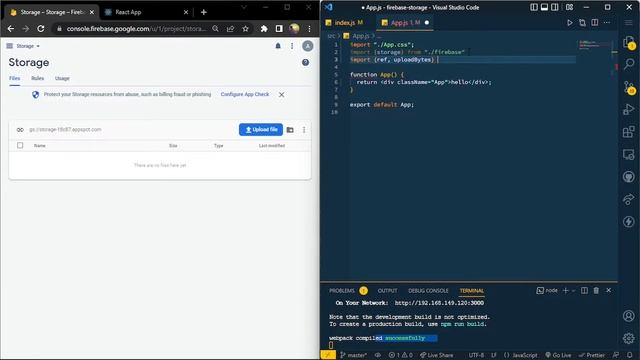 Firebase Storge in React | Firebase 9 Storage Tutorial смотреть онлайн