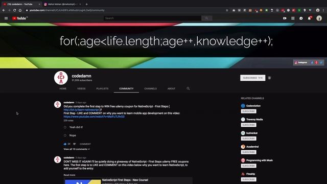 NativeScript - First Steps FREE Coupons - Step 2 смотреть онлайн
