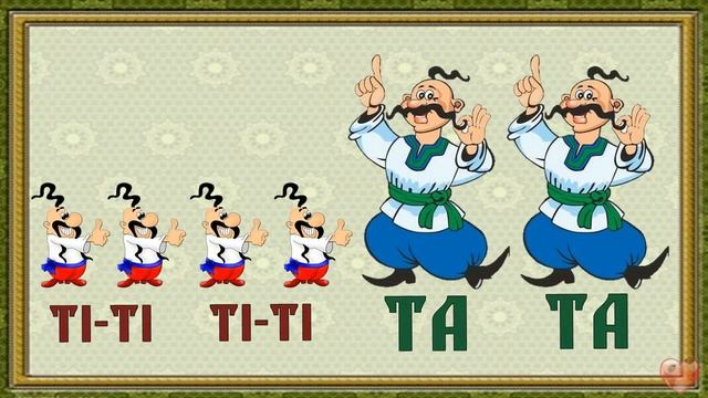 Ритмічна вправа Козацький марш (з складами) смотреть онлайн