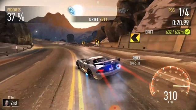 Need for Speed No Limits Proving Grounds Dodge Viper Day 1 Event 1 смотреть онлайн