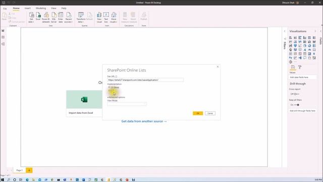 Only Retrieve Default List View Columns from SharePoint Online to Power BI Desktop смотреть онлайн
