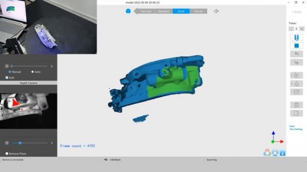 Revopoint MINI 3D Scanner: Scan a Car Part