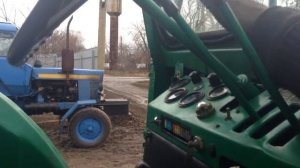 Трактор T40, кабина от мтз, как где и что делать