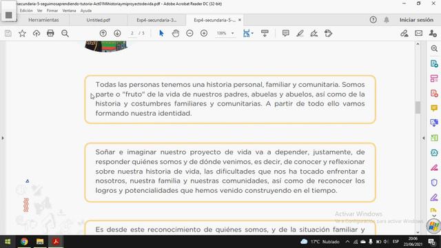 TUTORIA - EXPERIENCIA DE APRENDIZAJE 4 - ACTIVIDAD 1: 5° DE SECUNDARIA - APRENDO EN CASA 2021 смотреть онлайн