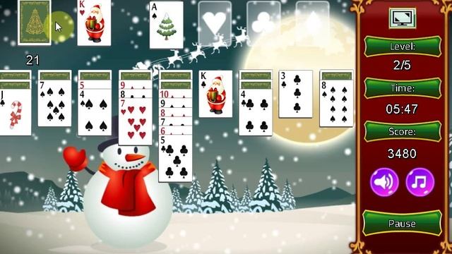 Game Christmas Solitaire смотреть онлайн