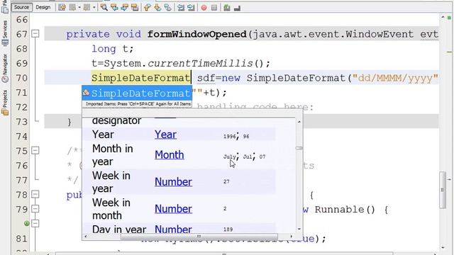 JAVA 19 SH6 how to Get and Format Date and Time смотреть онлайн