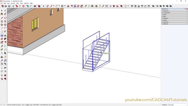 SketchUp House Tutorial for Beginners - 3 смотреть онлайн
