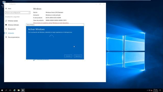 Curso de Windows Server 2016 - Activar licencia смотреть онлайн