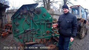 Самодельный пресс подборщик для сена  Устройство