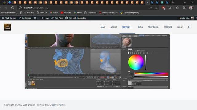 Web Design – Just another WordPress site and 32 more pages Personal Microsoft Edge 2022 04 15 смотреть онлайн