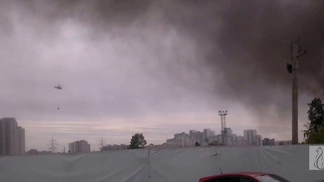 Вертолеты - Трудяги Тушат Пожар в Москве смотреть онлайн