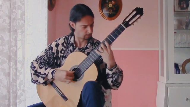 Robert Schumann - Kinderszenen op.15, n.5 (Sergio Camelia, guitar) смотреть онлайн