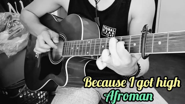 because I got high - afroman (fingerstyle cover смотреть онлайн