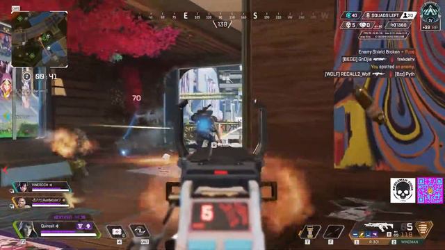 Ash in Action!! Solo ranked - Apex Legend Clip #4 смотреть онлайн