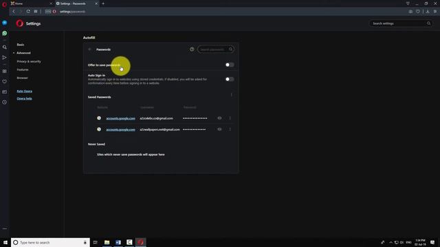 How to Enable Password Manager in Opera Browser смотреть онлайн