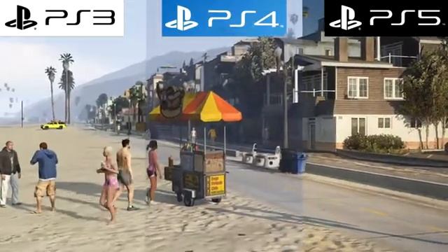 Чем отличается гта 5 НА PS3 PS4 PS5 смотреть онлайн