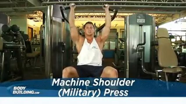 Жим штанги сидя в тренажере смотреть онлайн